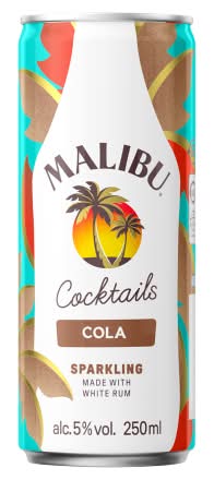 Malibu Cola Sparkling Pre-Mixed Drink (250ml)