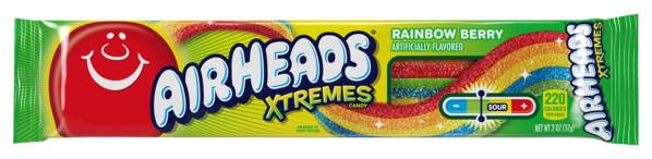 Airheads Xtremes Sour Rainbow Berry Belts 2oz