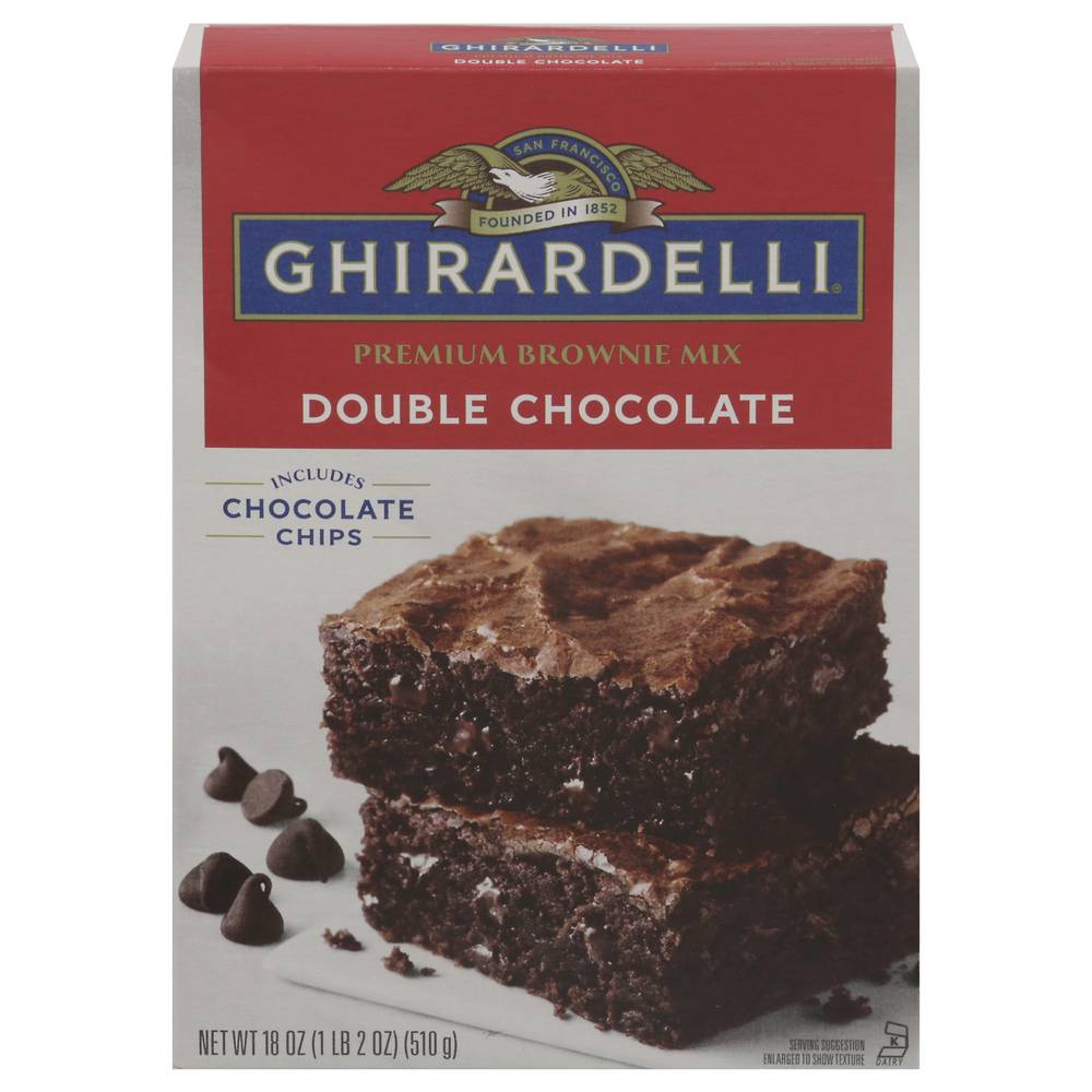 Ghirardelli Double Chocolate Premium Brownie Mix