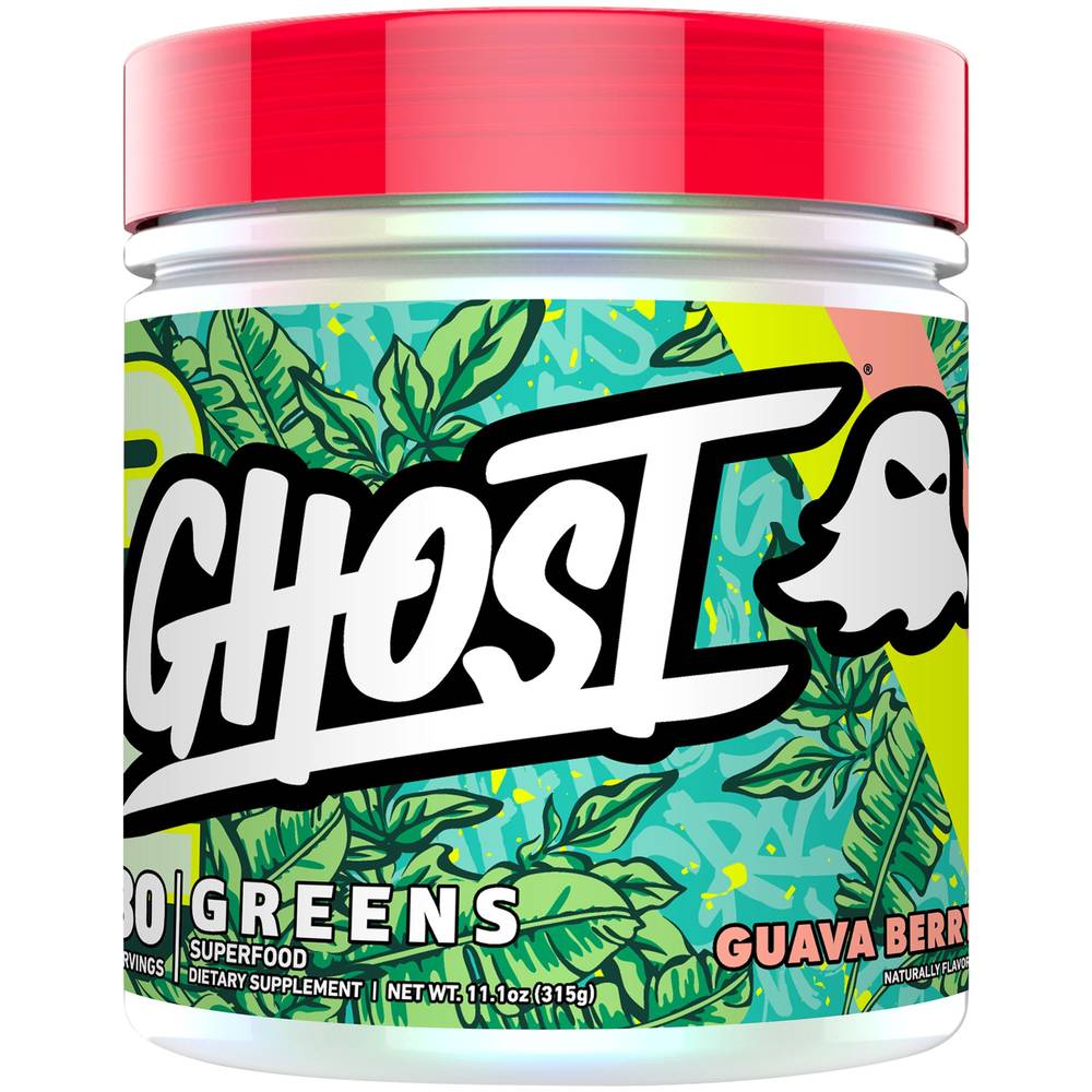 Ghost Greens - Guava Berry(11.10 Ounces Powder)