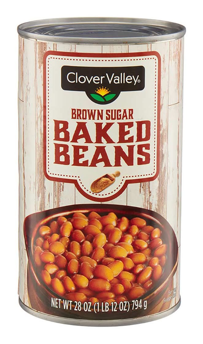 Clover Valley Brown Sugar Baked Beans 28 Oz