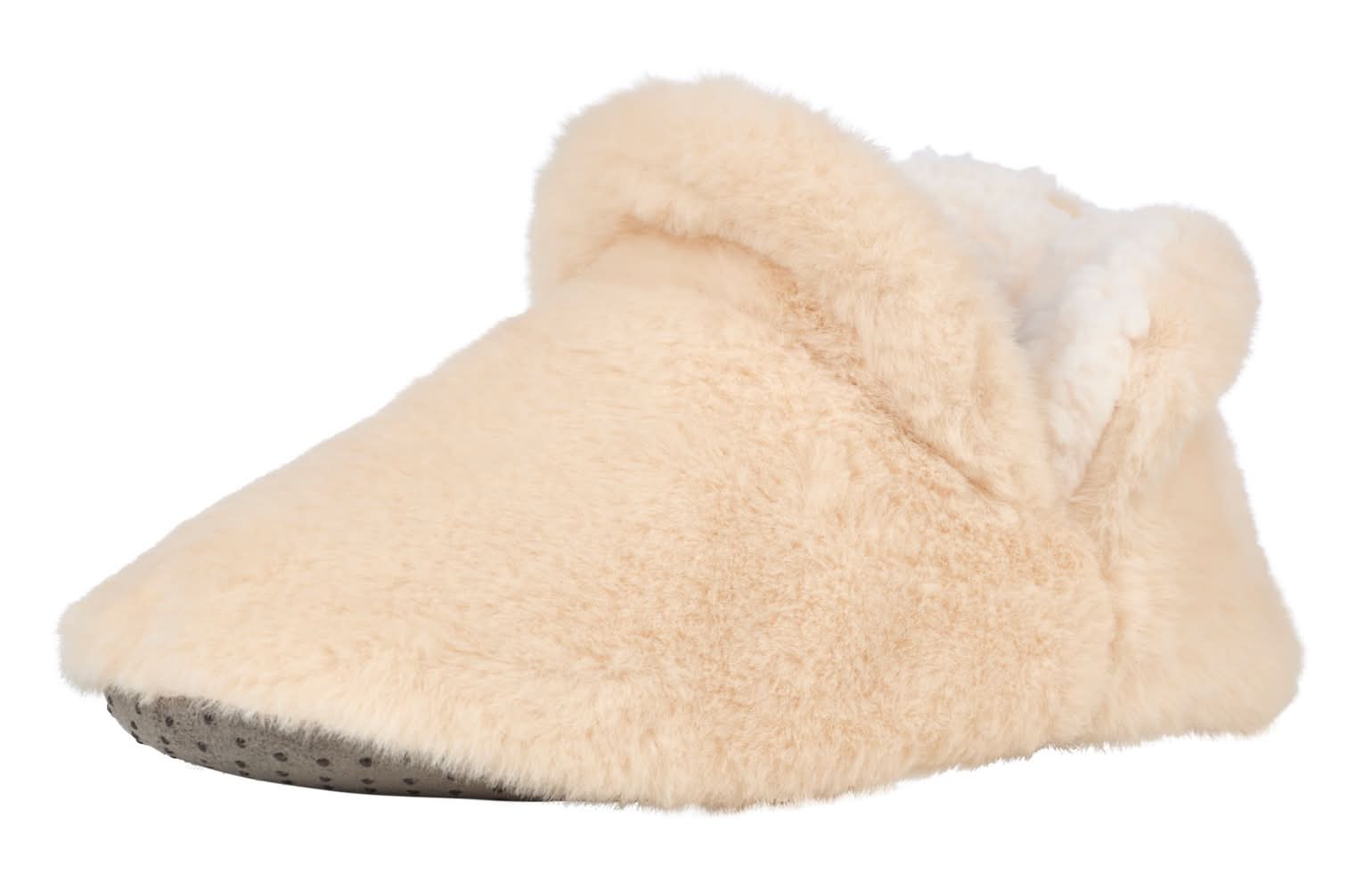 Northeast Outfitters Cozy Cabin Women's Fur Booties (Tan, S/M)