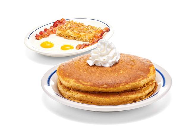 Pumpkin Spice Pancake Combo