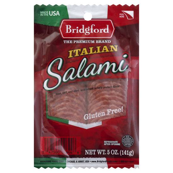 Bridgford Gluten Free Italian Salami
