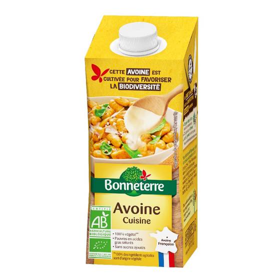 Avoine cuisine 20cl - BONNETERRE - BIO
