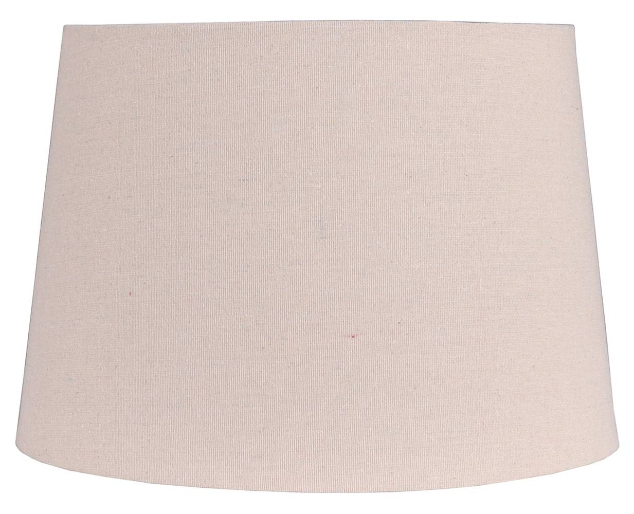 allen + roth 9-in x 13-in Tan Fabric Drum Lamp Shade | A003-1887