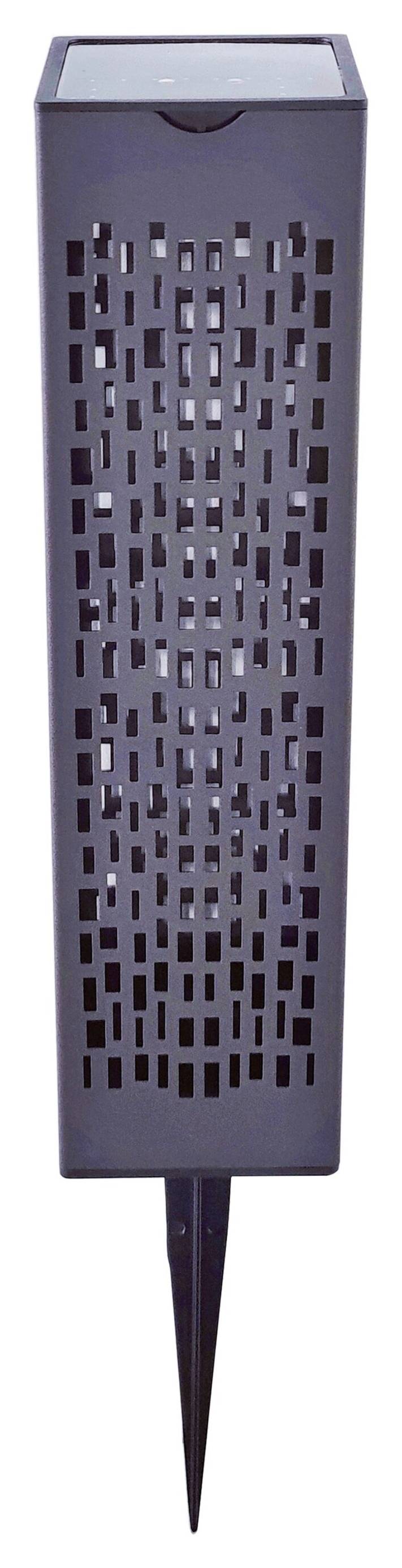 Harbor Breeze Square Bollard 20 -Lumens Bronze Solar LED Outdoor Path Light ( 3500-K ) | QS425MB-F20C-ORB-T10