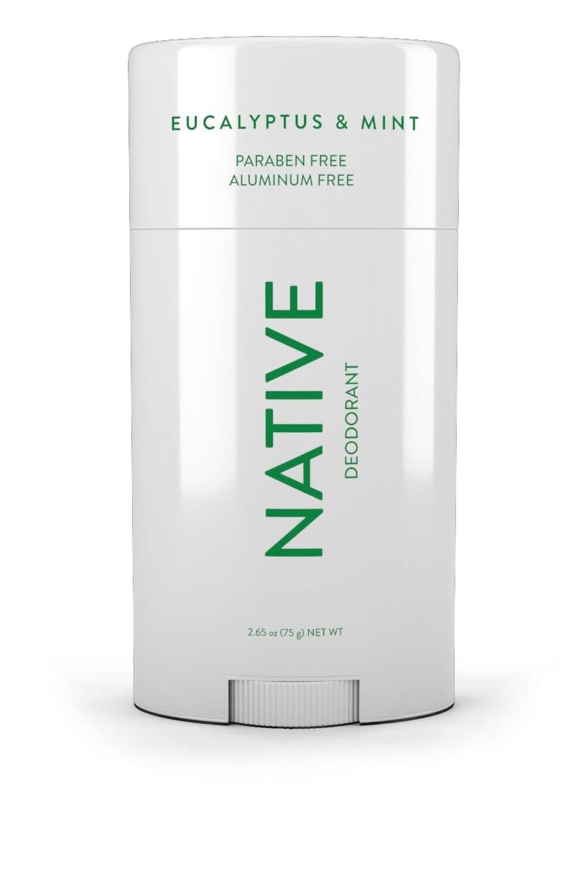 Native Deodorant Stick, Eucalyptus & Mint, 2.65 Oz