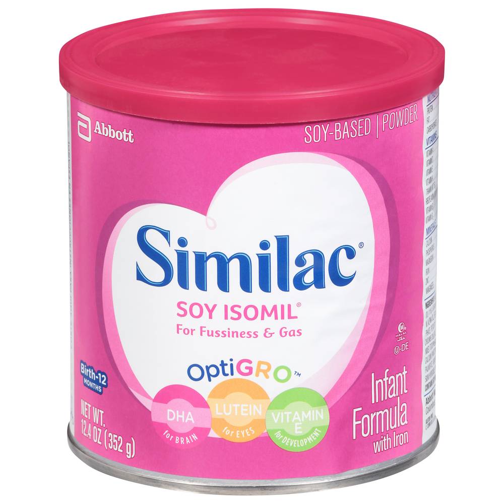 Similac Soy Isomil Optigro (12.4 oz)