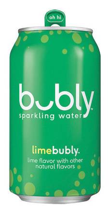 Bubly Sparkling Water Lime 16oz