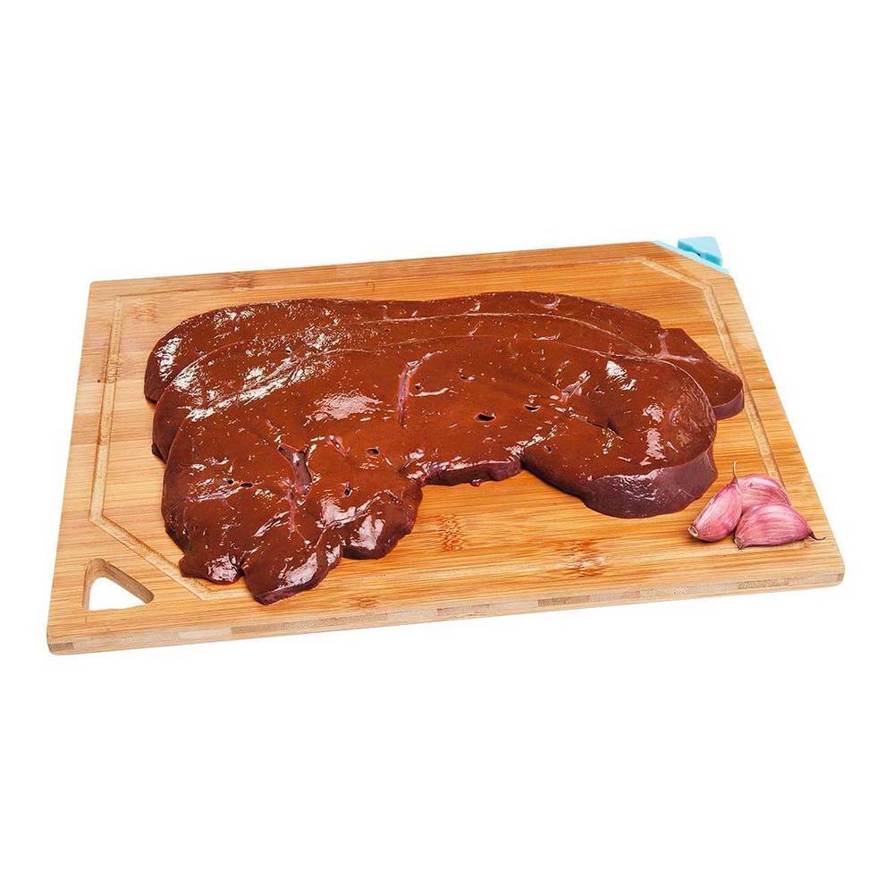Fígado bovino (embalagem: 1 kg aprox)