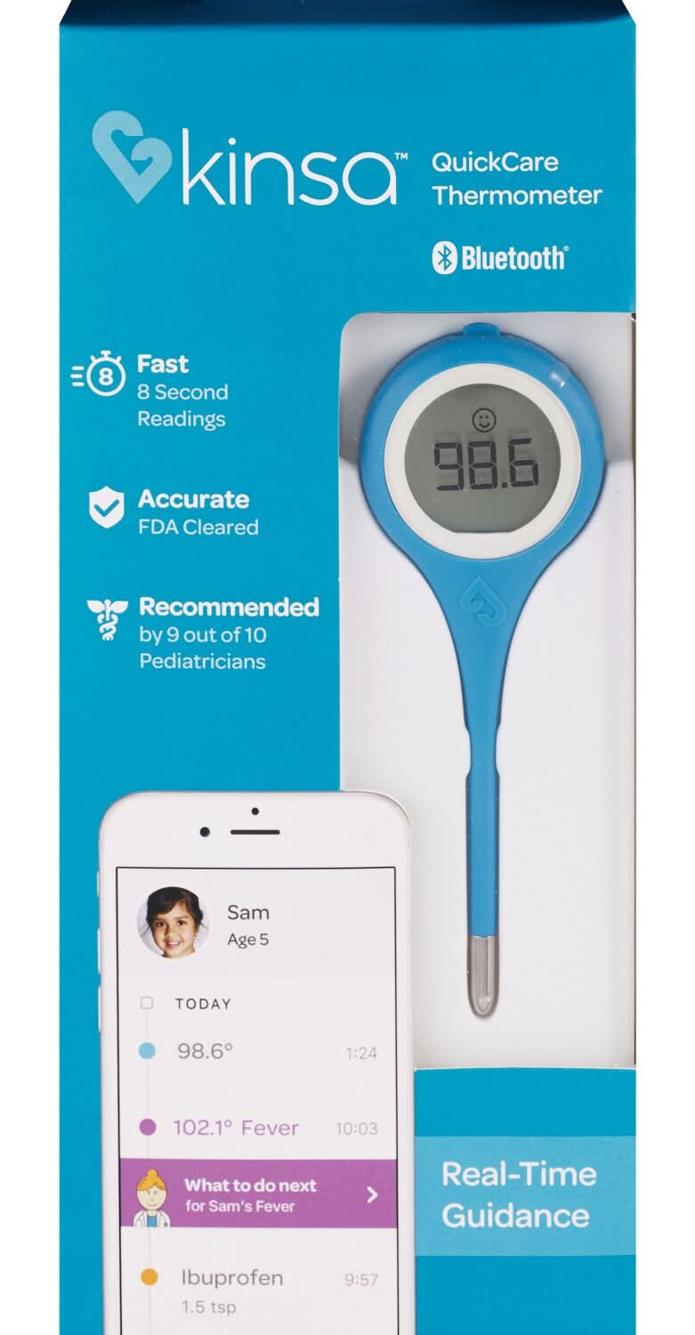 Kinsa Bluetooth Quickcare Thermometer (3.2 oz)