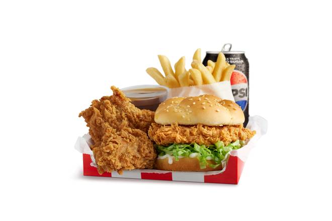 Zinger® Burger Box Hot & Crispy