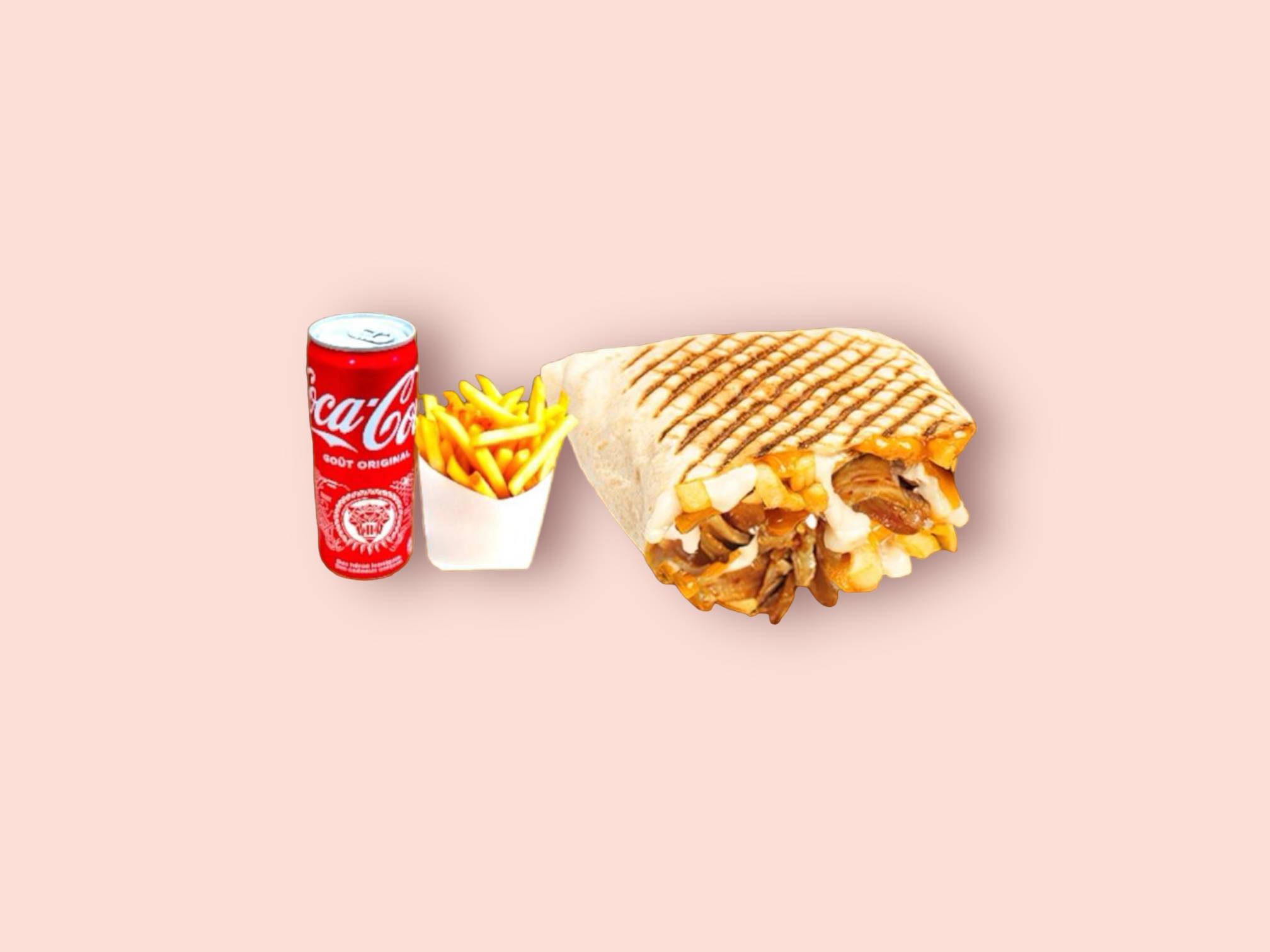 Menu Tacos Kebab Poulet