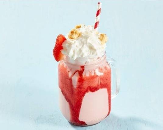 Strawberry Cheesecake Milkshake