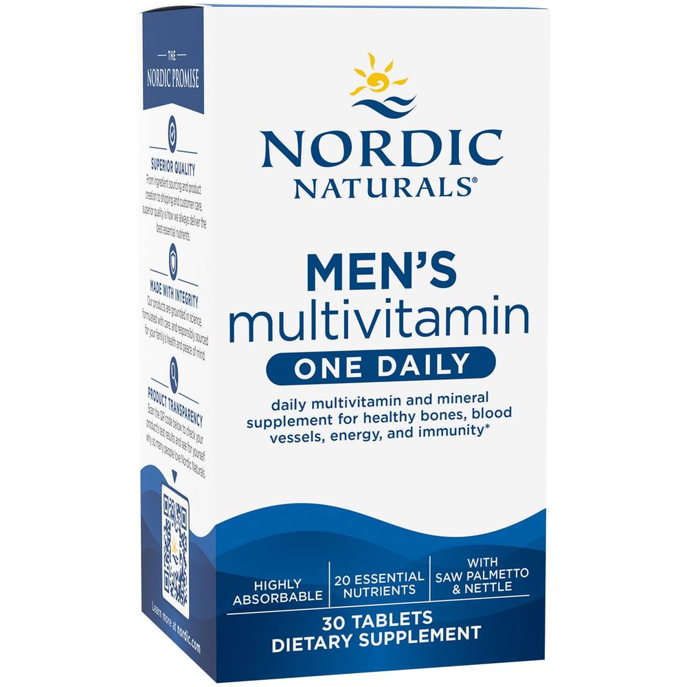 Nordic Naturals Mens Multivitamin Tablet(30 Ct)