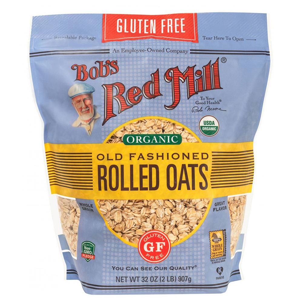 Bob's red mill avena regular orgánica sin gluten