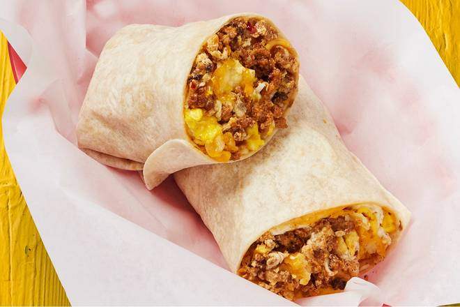 Chorizo, Egg, & Cheese Burrito