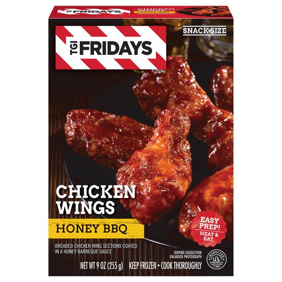 Tgi Fridays Honey Bbq Snack Size Chicken Wings