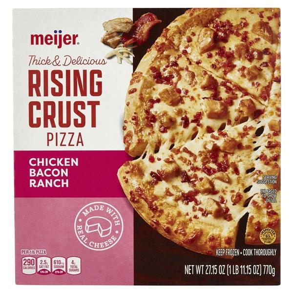 Meijer Rising Crust Chicken Bacon Ranch Pizza (27.2 oz)