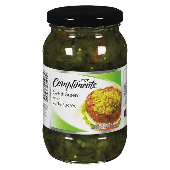Compliments Sweet Green Relish (375 ml)