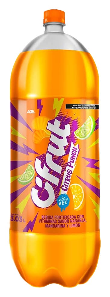 Big Cifrut · Bebida sabor naranja, mandarina y limón (3,03 L)