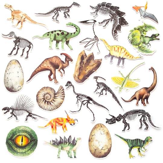 Dinosaurs Die Cut Stickers By Recollections