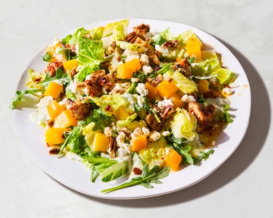 Seasonal Peach & Burrata Salad