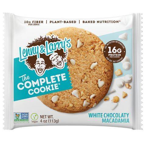 Lenny & Larry's Complete Cookie White Chocolate Macadamia 4oz