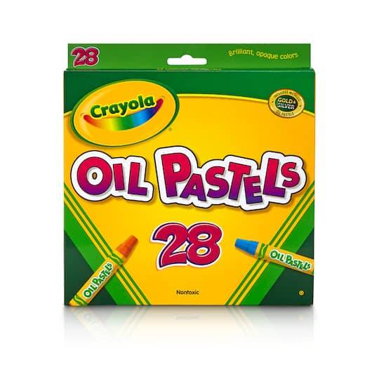 Crayola Oil Pastels, Rich Colors, Great For Blending Colors