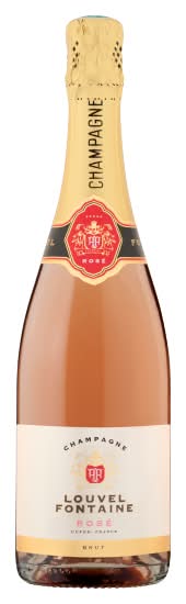 Louvel Fontaine Rosé Brut Champagne Wine (750ml)