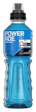 Powerade boisson pour sportifs enrichie en électrolytes - sports drink enriched with electrolytes (710 ml) (mélange de baies)