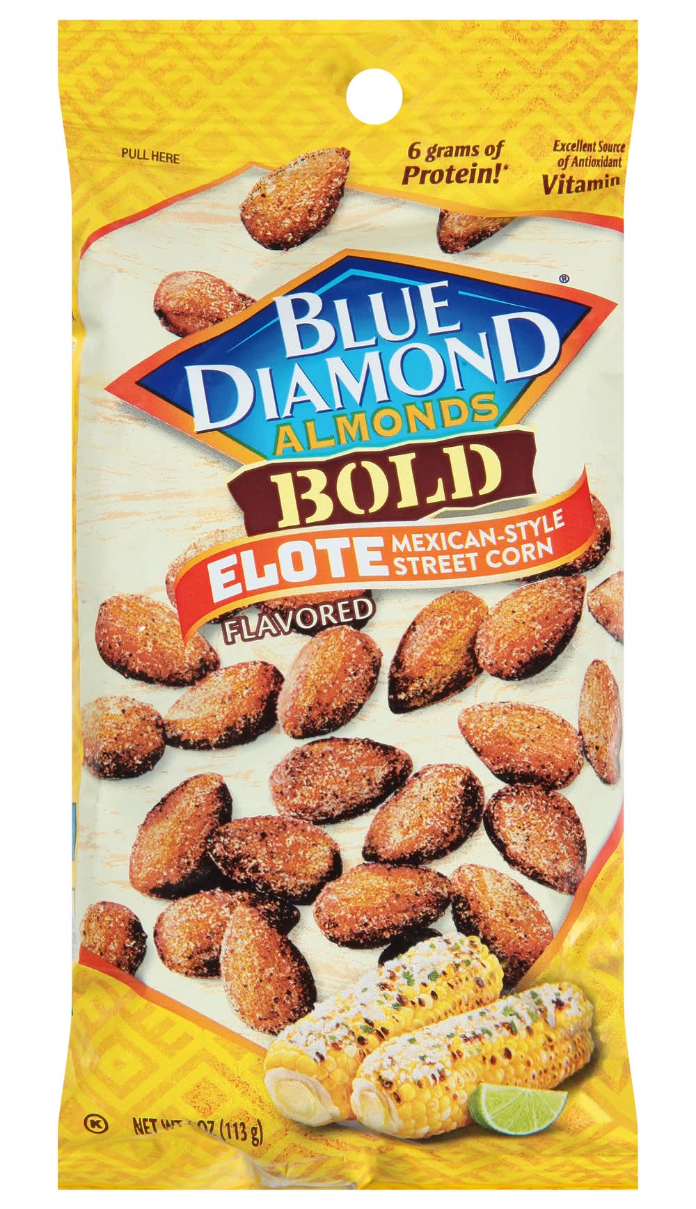 Blue Diamond Bold Elote Mexican-Style Almonds, Street Corn (4 oz)