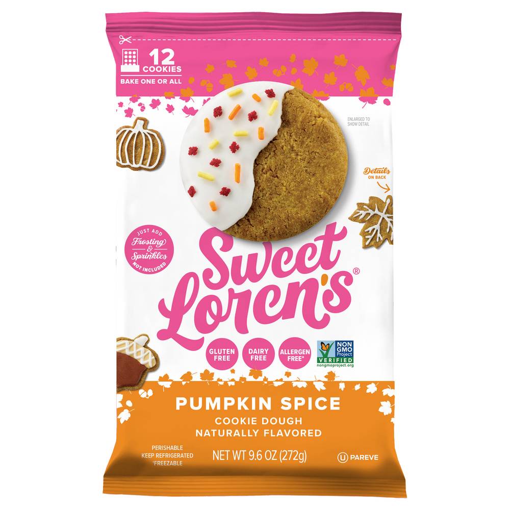 Sweet Loren's Place & Bake Pumpkin Spice Cookie Dough