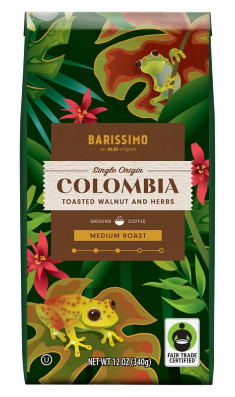 Barissimo Single Origin Colombia Medium Roast Ground Coffee (12 oz)