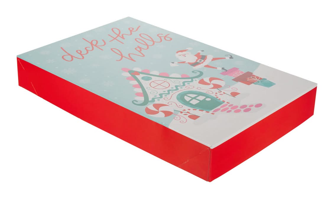 Holiday Style Christmas Value pack Gift Boxes, Assorted (6 pack)