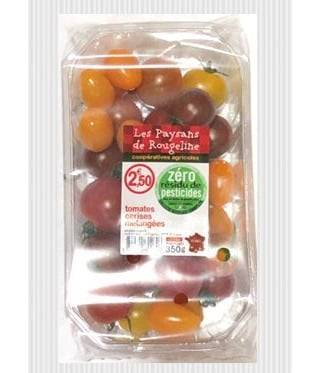 Le Paysans de Rougeline - Tomates cerises mélangées (350 g)