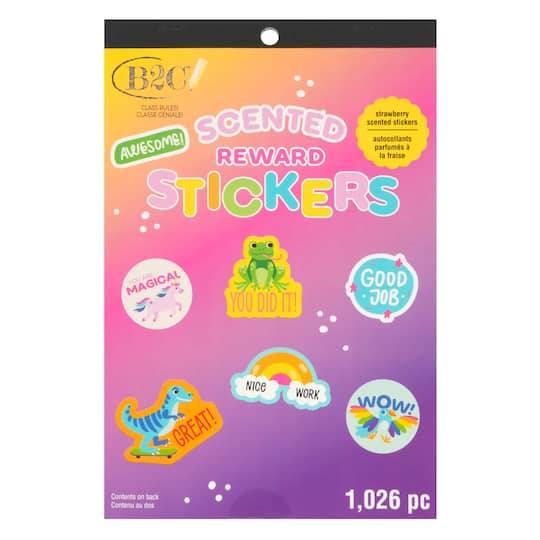 Animals Scented Reward Stickers By B2C