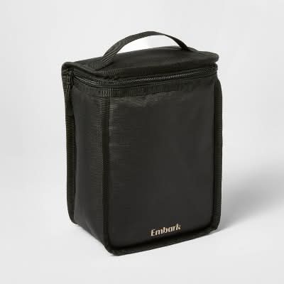 Embark Upright Lunch Bag, Black