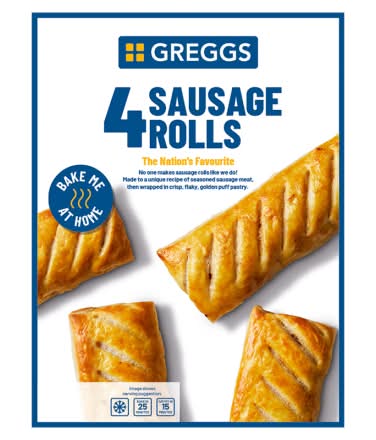 Greggs Sausage Rolls (4 pack)