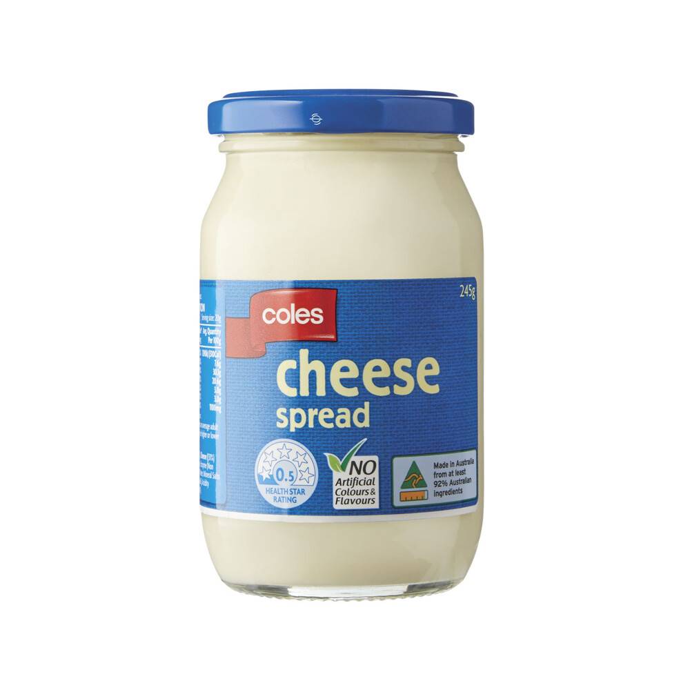 Coles Cream Cheese Spread 245g