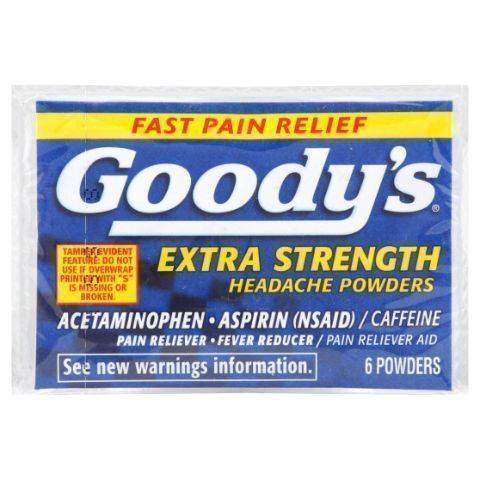 Goody Extra Strength Powder 6 count