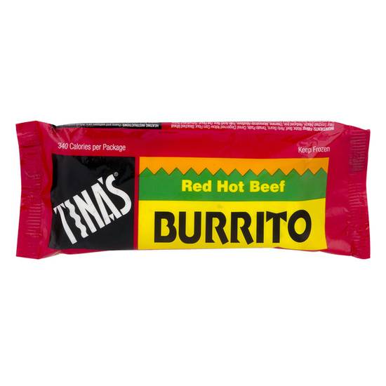 Tina'S Red Hot Beef Burrito