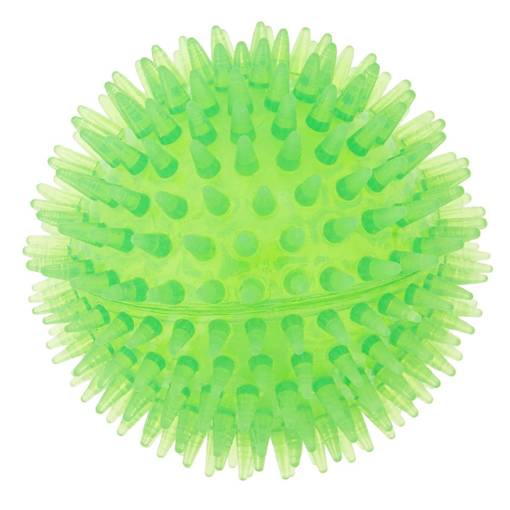 Top Paw Spiky Ball Dog Toy (3 inch/green)