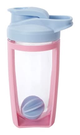 Elevated Protein Shaker Bottle 20oz Pink/Blue