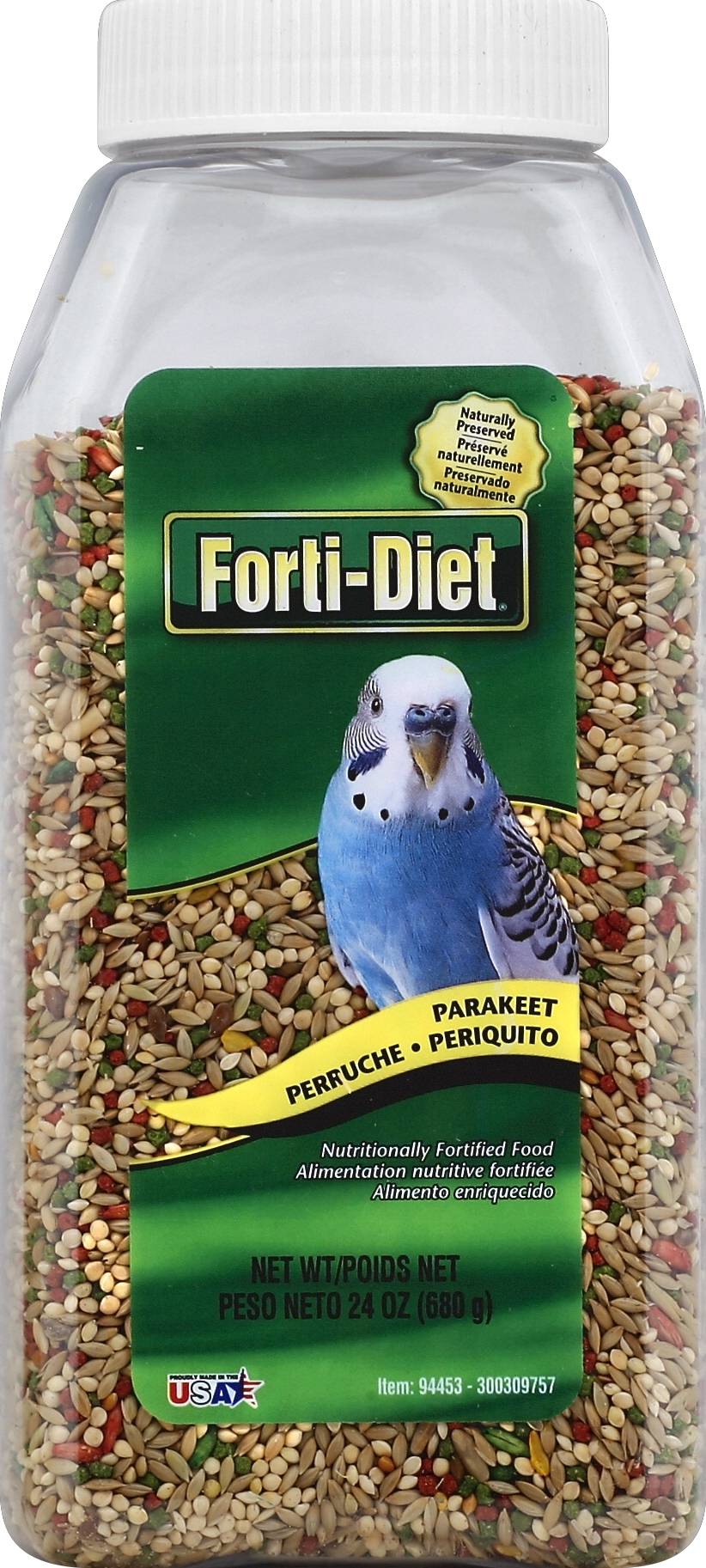 Forti-Diet Parakeet Food (1.5 lbs)