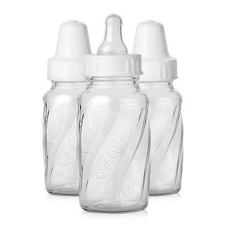 Evenflo Feeding Classic Bpa-Free Glass Baby Bottles (3ct)