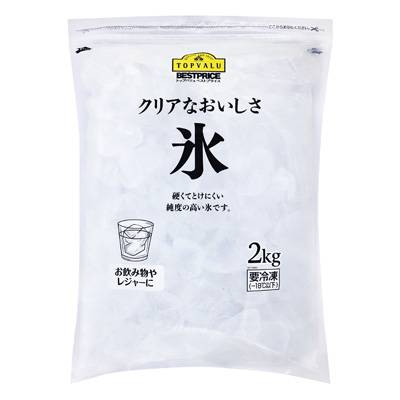 トップバリュ　ベストプライス　氷　２ｋｇ