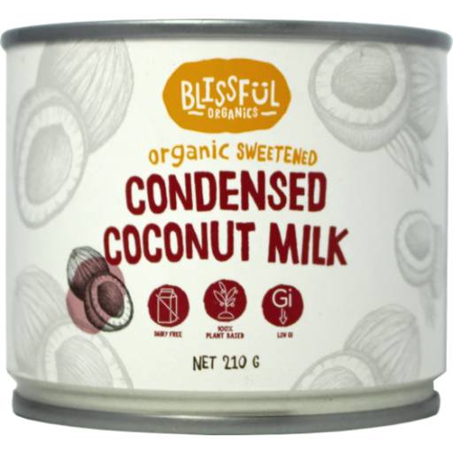 Blissful Organics Sweetened Coconut Condensed Milk (210g)