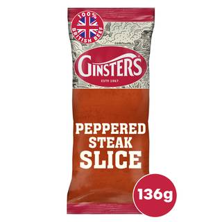 Ginsters Peppered Steak Slice 136g